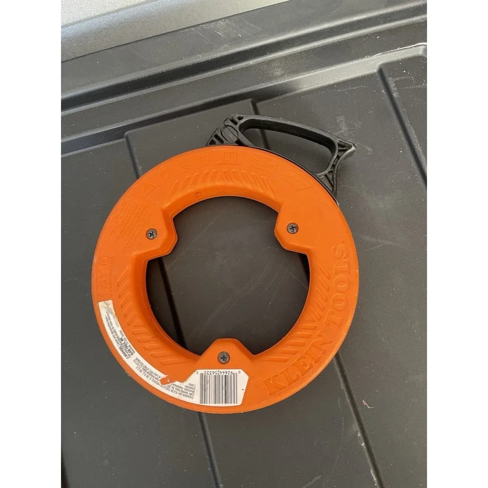 Klein Tools 25ft Fish Tape Puller Electrical Wire Tool Steel Tape USA